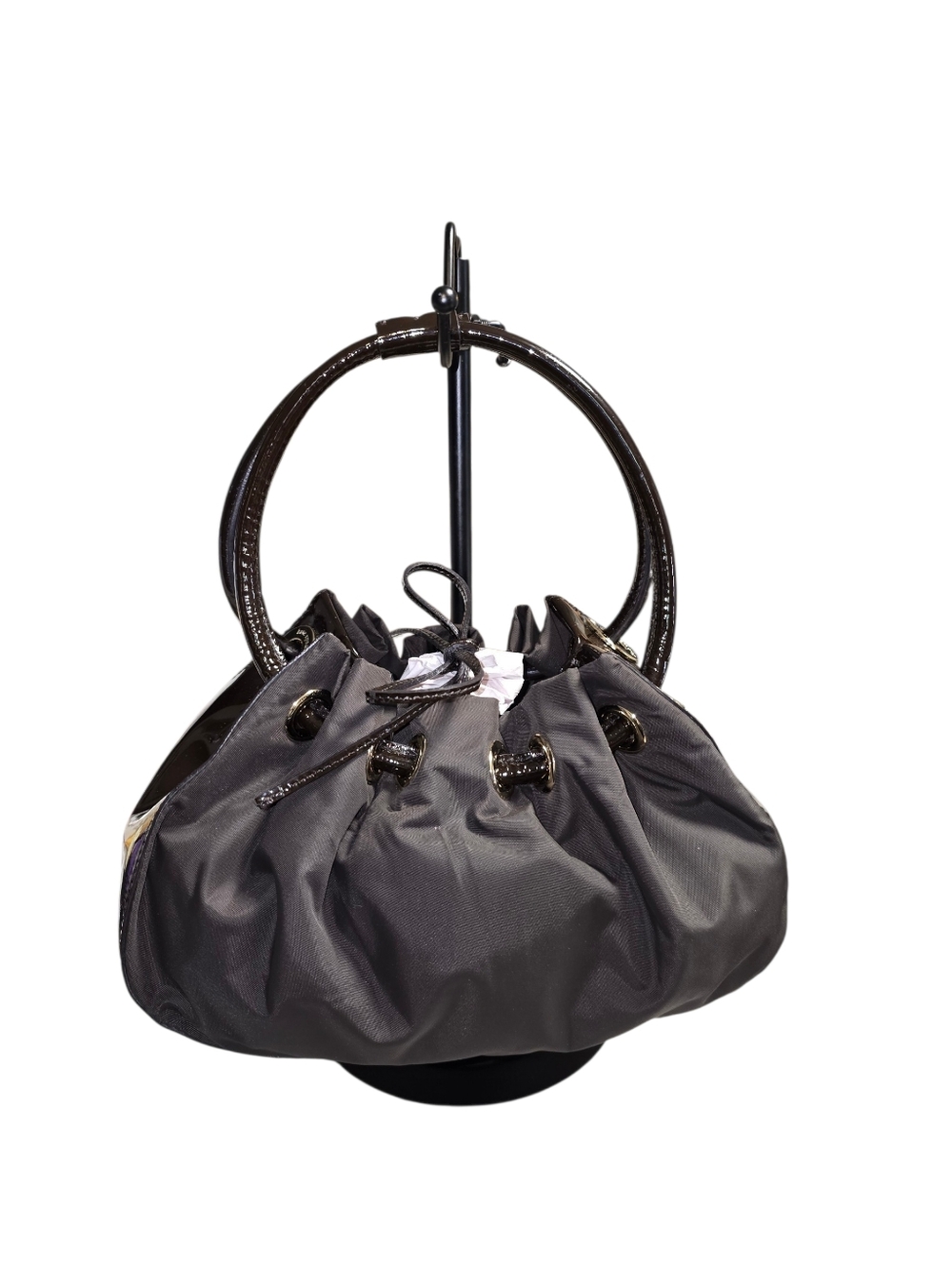 Kate Spade Brown Drawstring Circle-Handle Women's Handbag